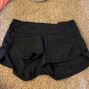 Lululemon black shorts